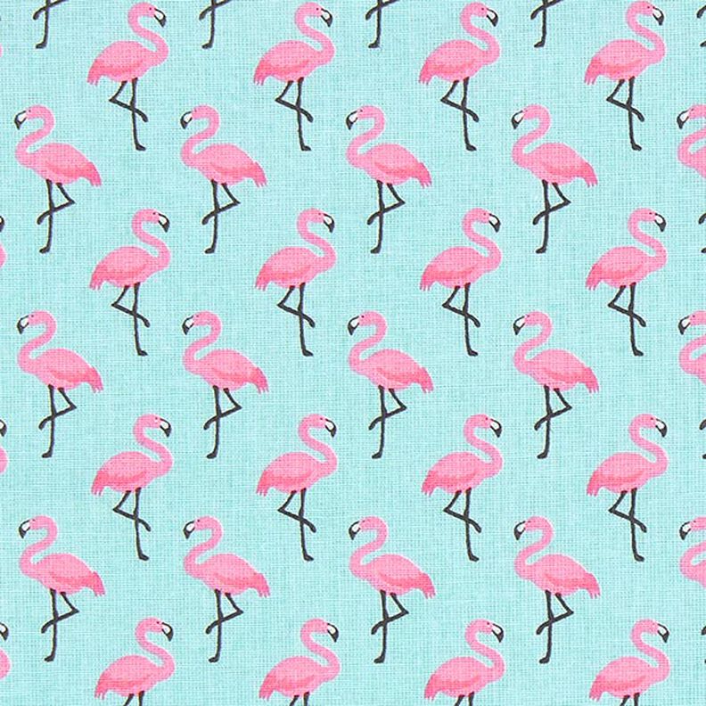 Cretonne  Flamingo 3 – turquoise,  image number 1