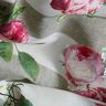 Outdoor Fabric Canvas Hydrangea & Roses – sand,  thumbnail number 2