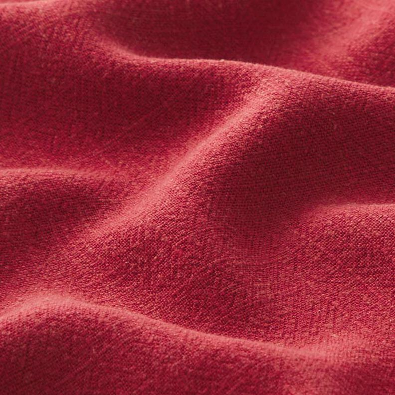 Soft viscose linen – carmine,  image number 3