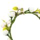 Decorative Floral Wreath with Berries [Ø 9 cm/ 14 cm] – white/green,  thumbnail number 2