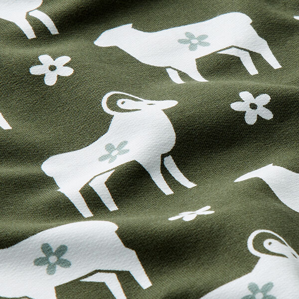 Aries Cotton Sweatshirt Fabric – khaki,  image number 2