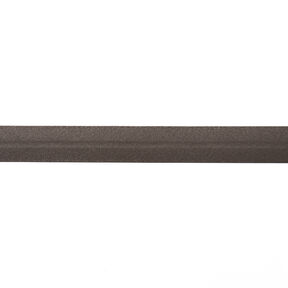 Bias binding Satin [20 mm] – dark grey, 