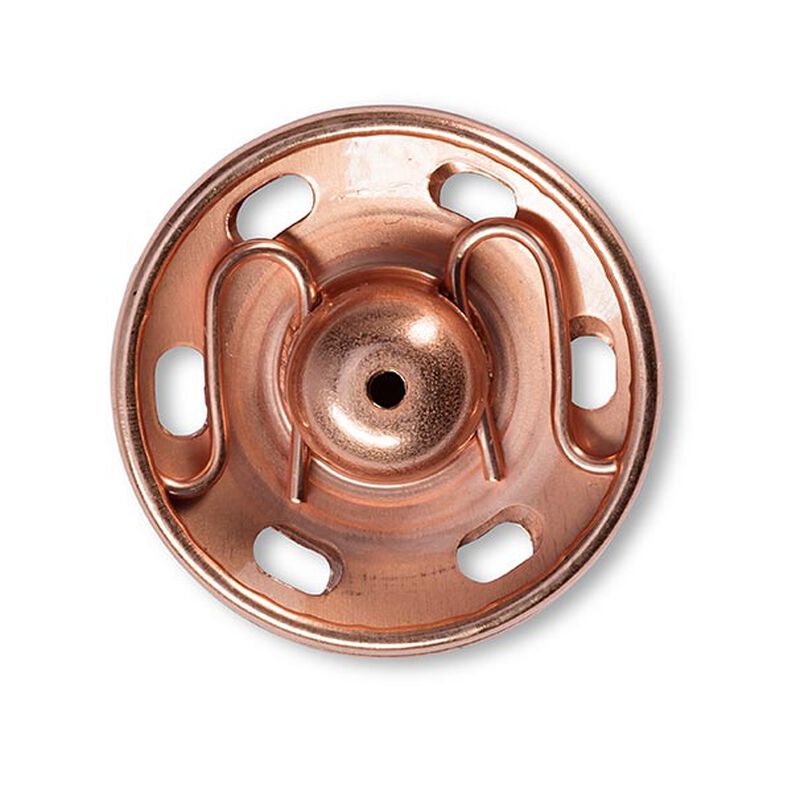 Sew-On Press Stud [Ø 21 mm x 3 pieces] - rose gold | Prym,  image number 2