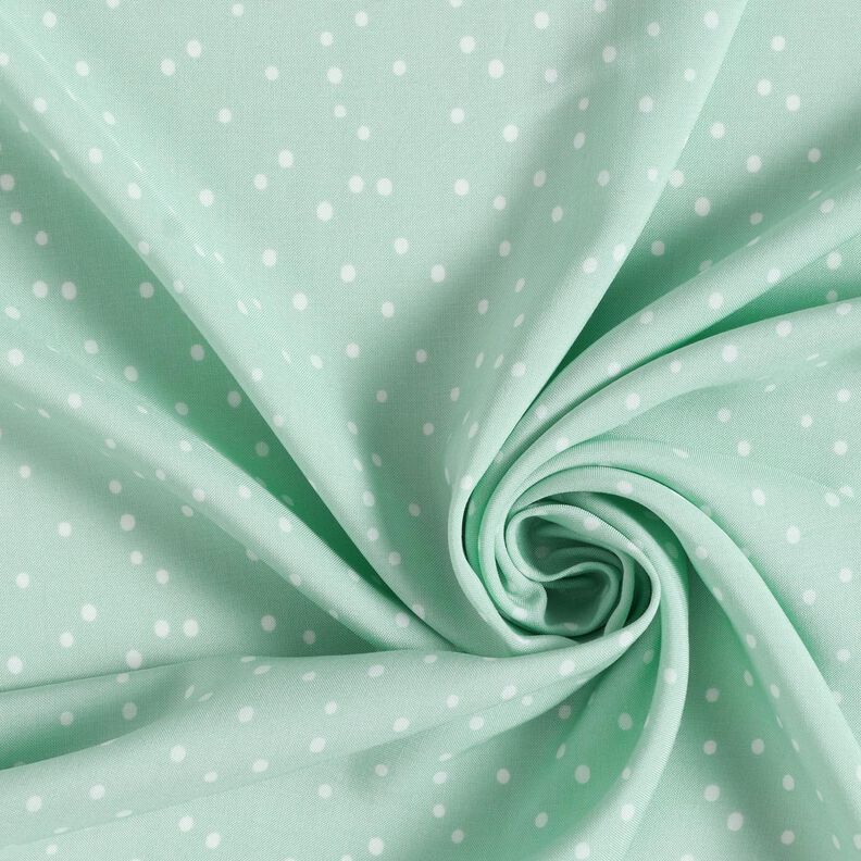 Dotty bamboo fabric – pale mint,  image number 3
