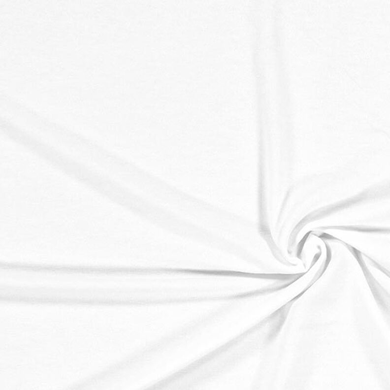 Lightweight Viscose Jersey – white,  image number 1