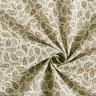 Decor Fabric Half Panama Delicate Leaves – natural,  thumbnail number 5