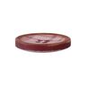 4-Hole Checked Polyester Button – raspberry,  thumbnail number 2
