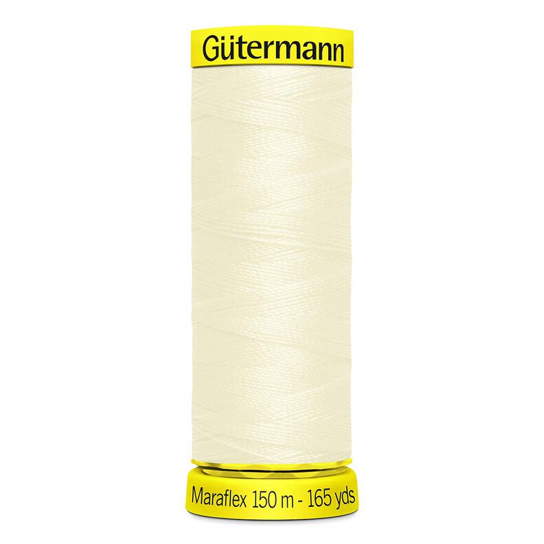 Maraflex elastic sewing thread (001) | 150 m | Gütermann,  image number 1