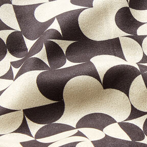 round shapes suede – natural/midnight blue, 