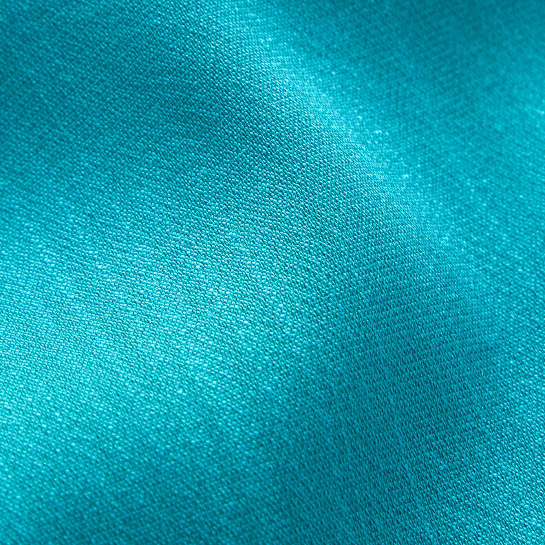 Textured cotton blend – turquoise,  image number 3