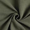 Bamboo Double Gauze/Muslin Texture – olive,  thumbnail number 1