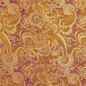 Garment jacquard, metallic paisley – lilac/gold,  thumbnail number 1