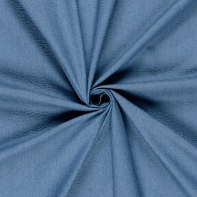 Blend denim cotton seersucker – denim blue, 