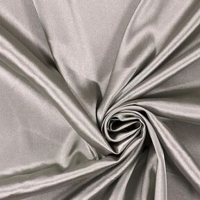 Stretch Satin – silver metallic, 