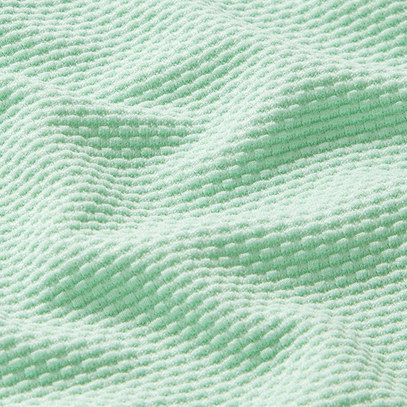 Textured Jacquard Jersey – pale mint,  image number 2