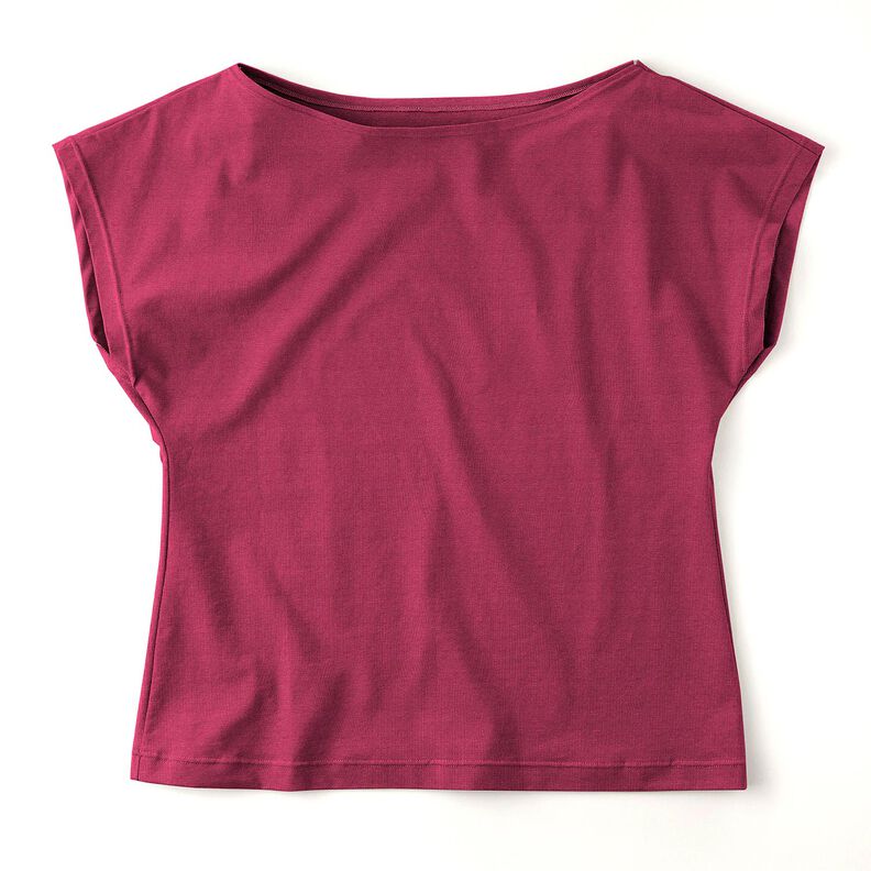 Medium Cotton Jersey Plain – purple, image number 6