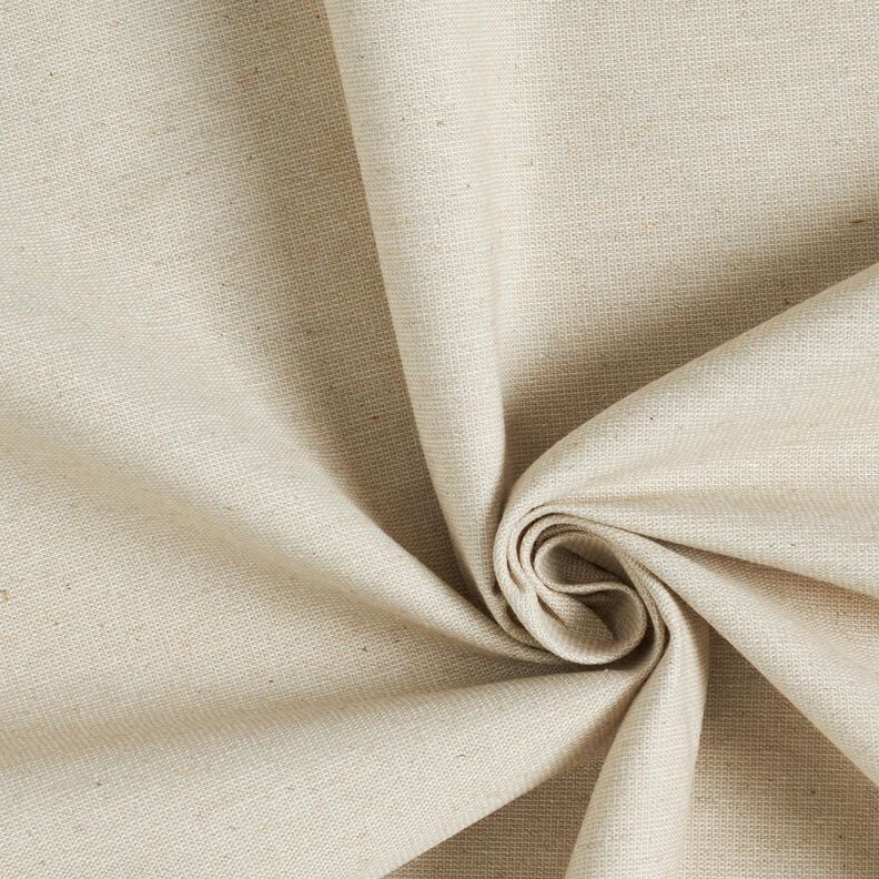Decor Fabric Canvas Linen Blend – beige/natural,  image number 1