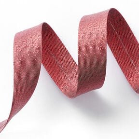 Bias binding Metallic [20 mm] – carmine, 