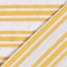Viscose jersey, irregular glitter stripes – offwhite/sunglow,  thumbnail number 4
