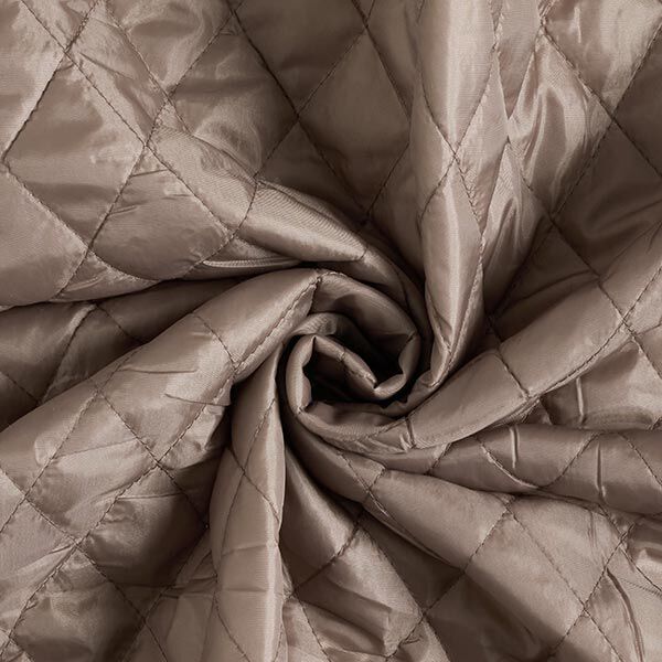 Quilted lining rhombus – taupe,  image number 4