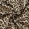 Decor Fabric Jacquard woven leopard pattern – light beige/black,  thumbnail number 3