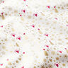 Cotton Poplin Hearts and Stars – offwhite/gold,  thumbnail number 2