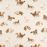 Half Panama Decor Fabric Horses,  thumbnail number 1
