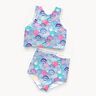 Swimsuit Fabric UPF50 Shells – aqua blue/blue lilac,  thumbnail number 5