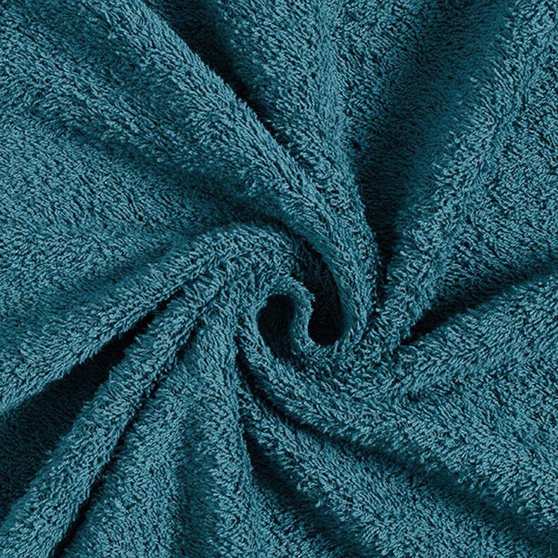 Towelling Fabric – petrol,  image number 1