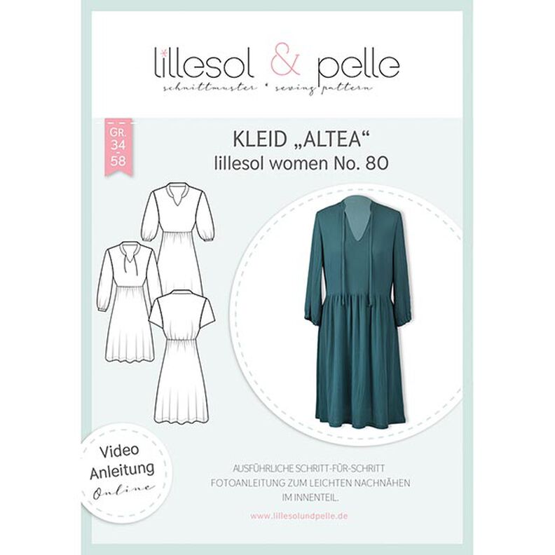 Dress Altea | Lillesol & Pelle No. 80 | 34-58,  image number 1
