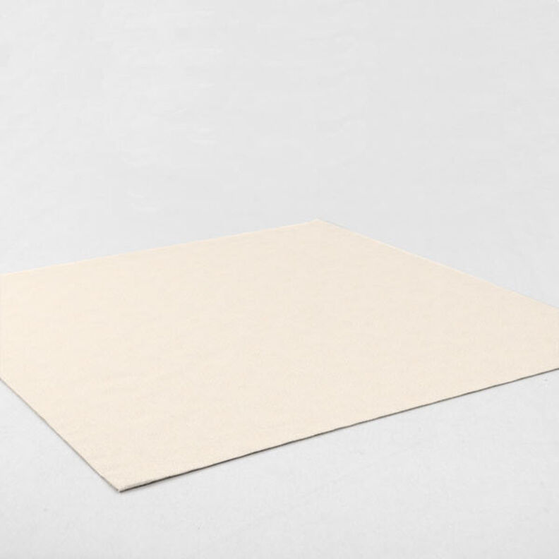 Felt 90 cm / 3 mm thick – light beige,  image number 2