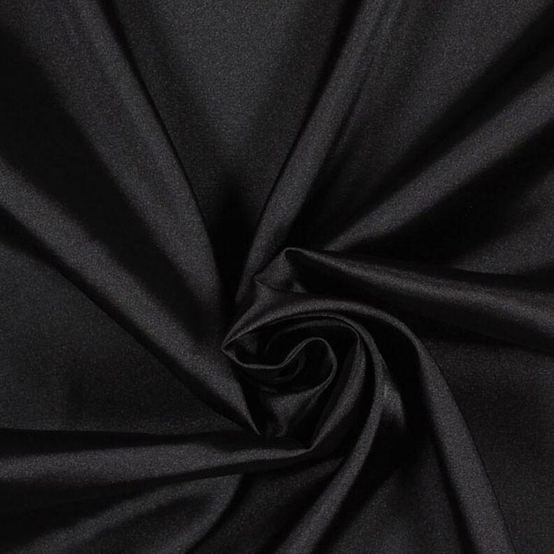 Stretch Satin – black,  image number 1