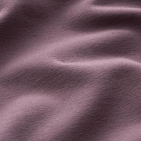 Light French Terry Plain – aubergine, 