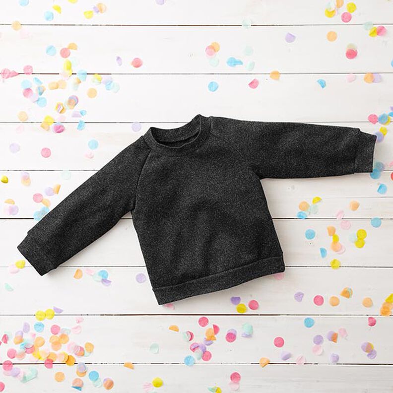Sweatshirt Glitter – black, image number 7