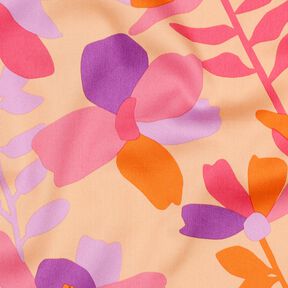 Cotton Satin Cloverdale | Nerida Hansen – apricot/pink, 