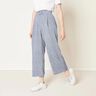 Linen Cotton Blend broad stripes – midnight blue/white,  thumbnail number 6