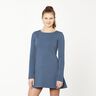 Light French Terry Plain – denim blue,  thumbnail number 6