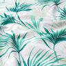 Decor Fabric Panama Palm fronds – white/emerald green,  thumbnail number 2