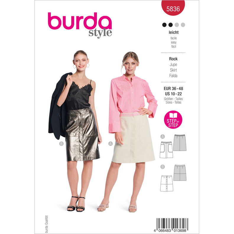 Skirt | Burda 5836 | 36-48,  image number 1