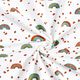 Cotton Jersey leopard print rainbow – white,  thumbnail number 3