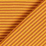 Tubular ribbing for cuffs narrow rings – terracotta/yellow,  thumbnail number 4