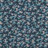 Cotton Jersey sea of flowers – midnight blue/eucalyptus,  thumbnail number 1