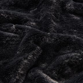 Plain faux fur – black,  Plain faux fur – black,