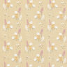 Cotton Poplin Spring flower meadow – almond,  thumbnail number 1