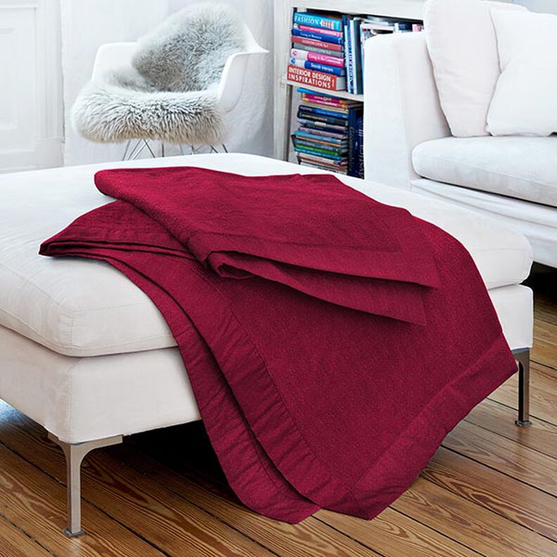 Anti-Pilling Fleece – burgundy,  image number 5