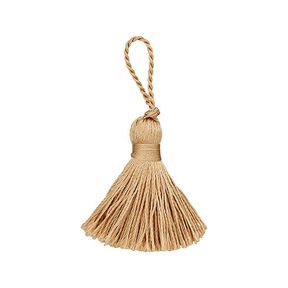 Twist Tassel [40 mm] - beige, 