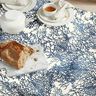 Decor Fabric Half Panama fine corals – navy blue/natural,  thumbnail number 8