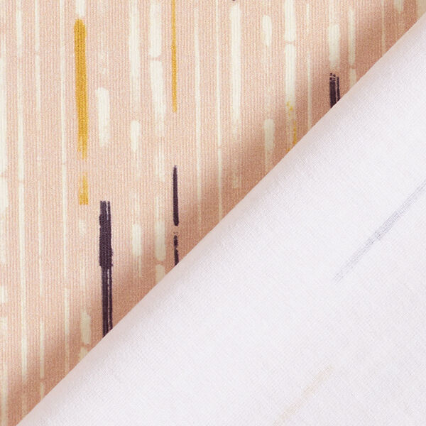 GOTS Cotton Jersey Stripes | Tula – sand/mustard,  image number 4