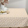 Decor Fabric Half Panama small chickens – natural/curry yellow,  thumbnail number 7