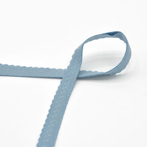 Elastic Edging Lace [20 mm] – light wash denim blue, 
